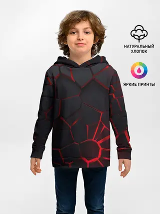 Детское худи / Адские 3D плиты | 3Д геометрия плиты