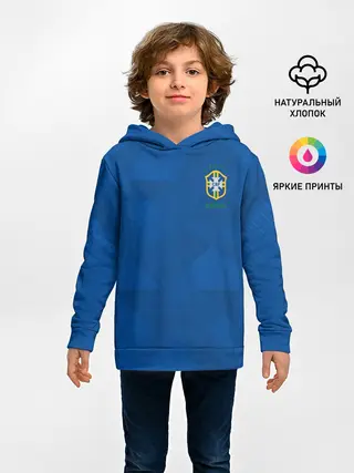 Детское худи / Бразилия 2018 гостевая