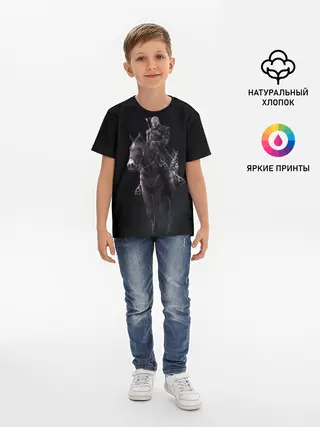 Детская базовая футболка / Ведьмак 3: Дикая Охота