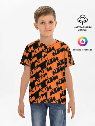Детская базовая футболка / KTM | КТМ