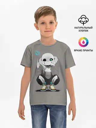 Детская базовая футболка / UNDERTALE
