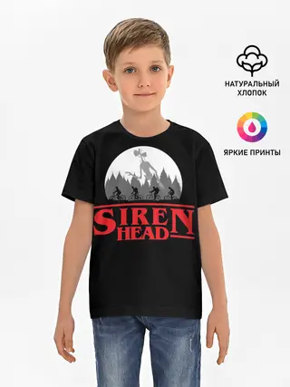 Детская базовая футболка / Siren Head