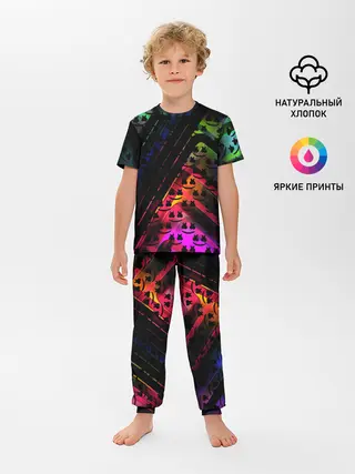 Детская пижама с брюками / MARSMELLO GRADIENT