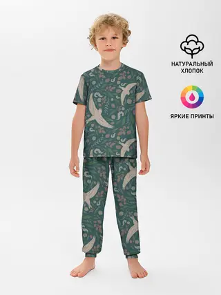 Детская пижама с брюками / Ласточкина политра