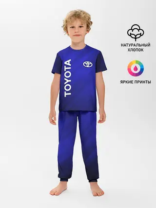 Детская пижама с брюками / TOYOTA