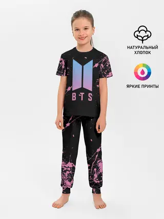 Детская пижама с брюками / BTS