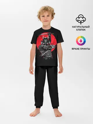 Детская пижама с брюками / Sамурай