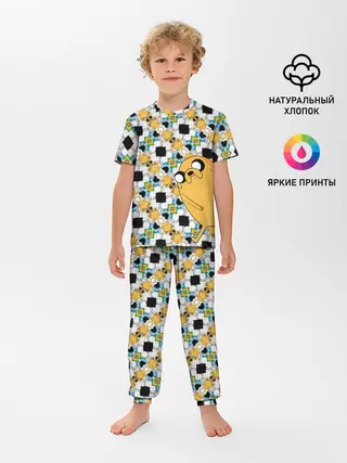 Детская пижама с брюками / Jake Adventure Time