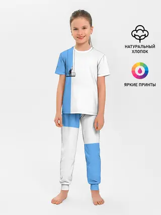 Детская пижама с брюками / Маляр