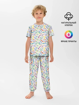 Детская пижама с брюками / Мальтийская Болонка