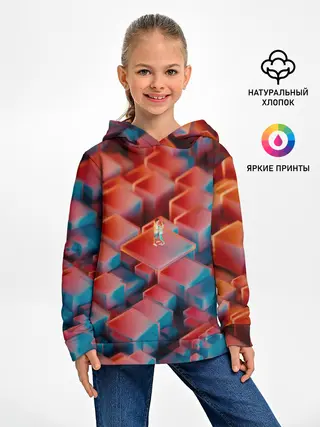 Детское худи / Неоновая пара