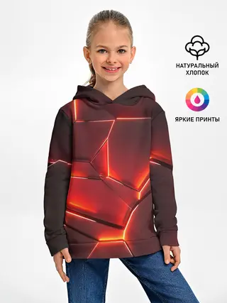 Детское худи / ПЛИТЫ НА НЕОНЕ