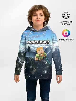 Детское худи / Minecraft / Майнкрафт