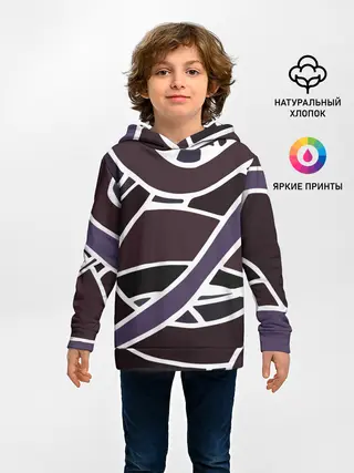Детское худи / Линейная текстура