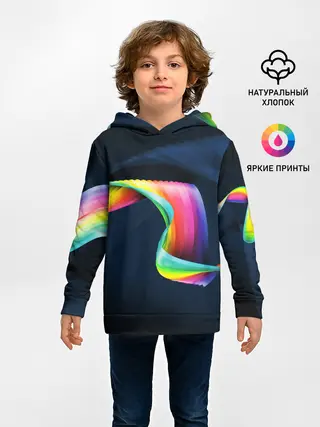 Детское худи / OPTICAL ABSTRACT