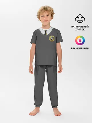 Детская пижама с брюками / Форма Пуффендуя