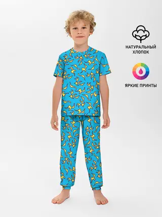 Детская пижама с брюками / ОГОНЬ / УЗОР / FIRE