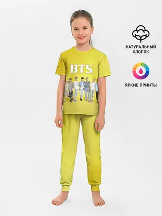 Детская пижама с брюками / BTS