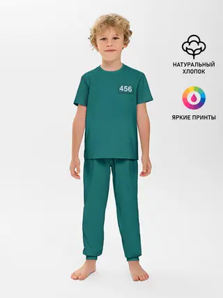 Детская пижама с брюками / Персонаж 456.
