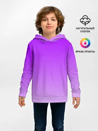 Детское худи / Фиолетовый космос