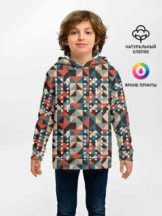 Детское худи / Арт геометрия