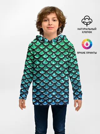 Детское худи / Змеиная кожа