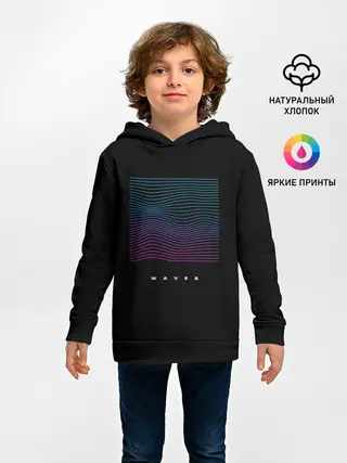 Детское худи / Волны vaporwave