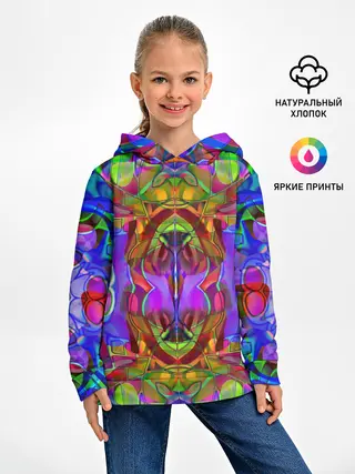 Детское худи / Психоделика / Абстракция
