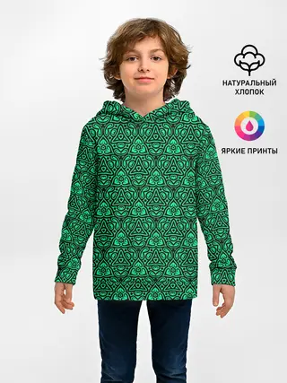 Детское худи / Абстрактный узор Калейдоскоп