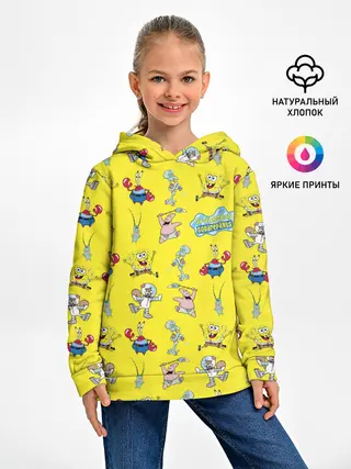Детское худи / SpongeBob pattern