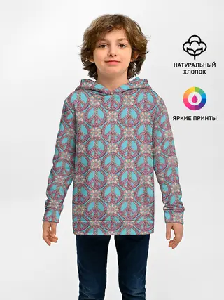 Детское худи / Символы хиппи