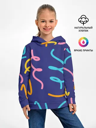 Детское худи / Одноцветная ячейка