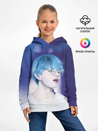Детское худи / BTS Blue