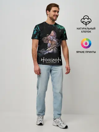 Мужская базовая футболка / Лучница Элой