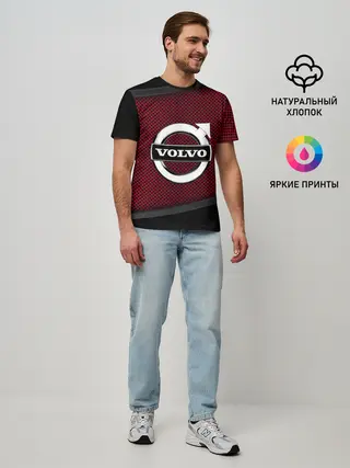 Мужская базовая футболка / VOLVO SPORT