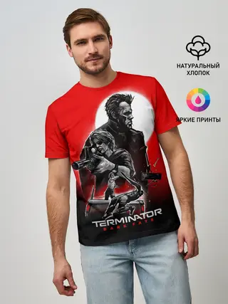 Мужская базовая футболка / Terminator: Dark Fate