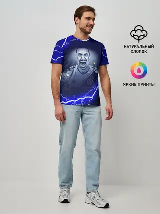 Мужская базовая футболка / Златан Ибрагимович | ZLATAN