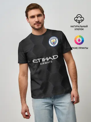 Мужская базовая футболка / Manchester City | Home Goalkeeper