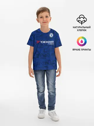 Детская базовая футболка / Willian home 19-20