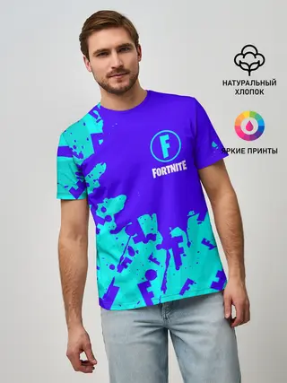 Мужская базовая футболка / FORTNITE / ФОРТНАЙТ