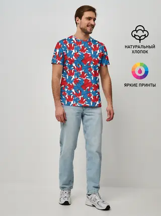 Мужская базовая футболка / Кимоно