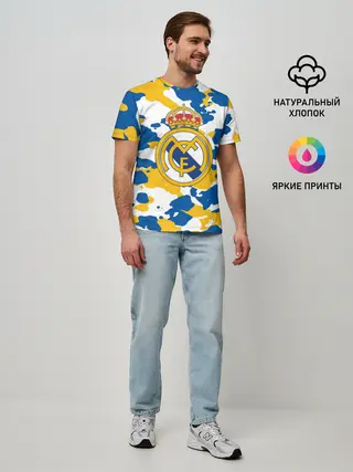 Мужская базовая футболка / Real Madrid