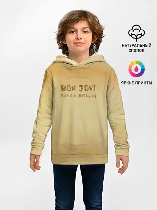 Детское худи / Burning Bridges - Bon Jovi
