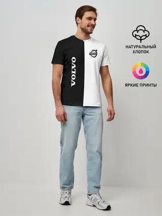 Мужская базовая футболка / Volvo