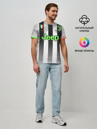 Мужская базовая футболка / Ronaldo 19-20 Palace edition