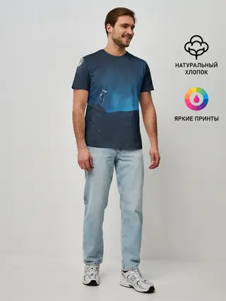 Мужская базовая футболка / WOLF