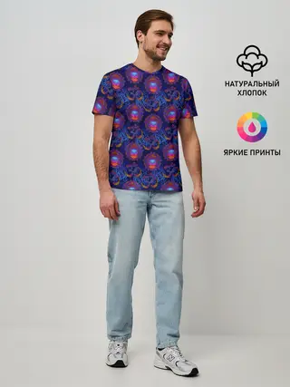 Мужская базовая футболка / Будда