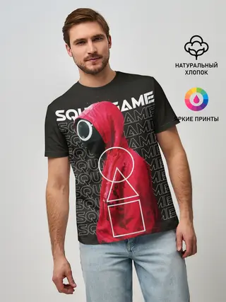 Мужская базовая футболка / RedGame