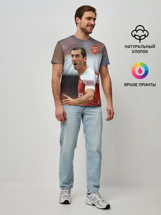 Мужская базовая футболка / H. Mkhitaryan | Arsenal
