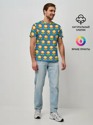 Мужская базовая футболка / Super Mario